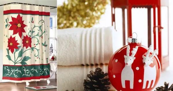 Wie man das Badezimmer zu Weihnachten schmückt - die besten Ideen