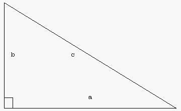 So finden Sie die Länge der Seite eines rechtwinkligen Dreiecks