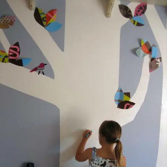 Wie man eine Wand mit magnetischer Farbe malt