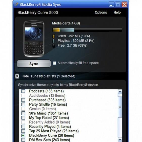So übertragen Sie Musik von Ihrem PC auf Ihren BlackBerry