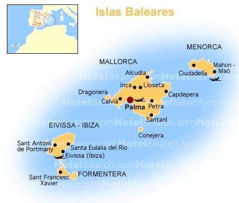 Wie man zu den Balearischen Inseln reist