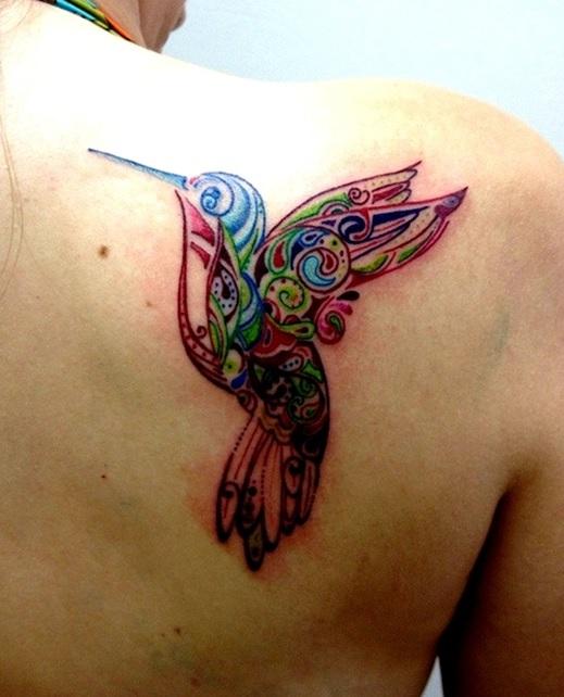 Was bedeuten Kolibri-Tattoos?