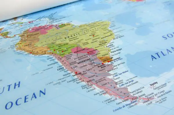 Welche Länder überqueren die Anden?