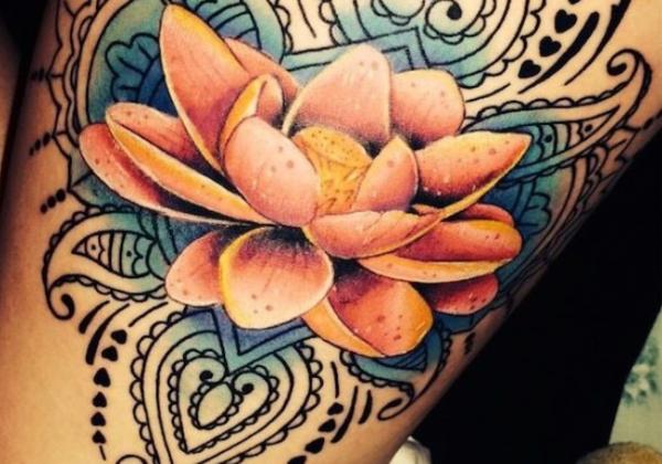 Bedeutung der Tattoos der Lotusblume