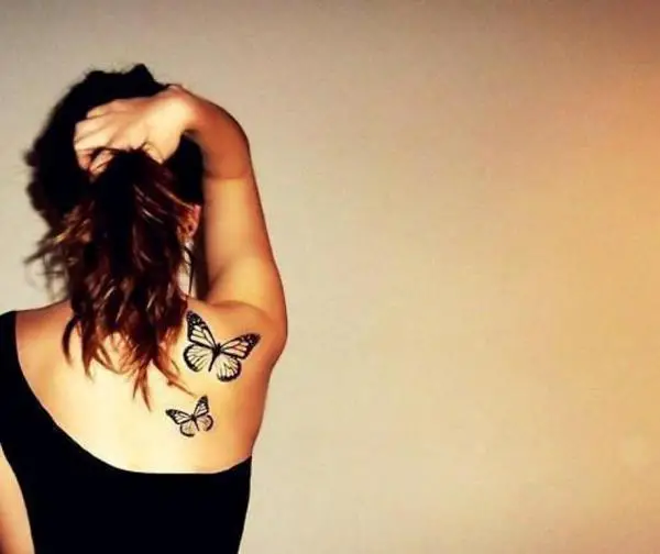 Bedeutet tattoo was schmetterling Tattoo Schmetterling: