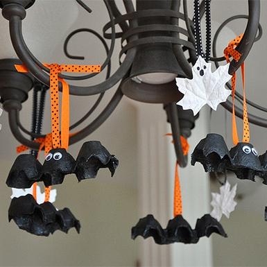 Wie man Halloween-Ornamente macht