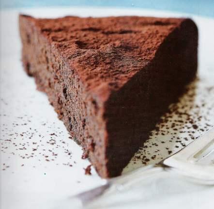 Wie man glutenfreien Schokoladenkuchen macht