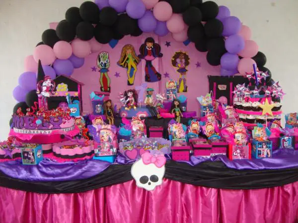 Wie man eine Monster High Party macht