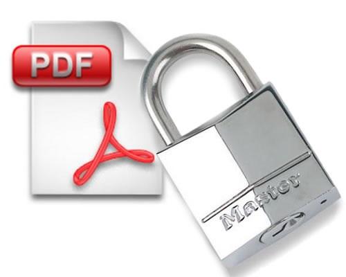 Wie drucke ich ein geschütztes PDF?