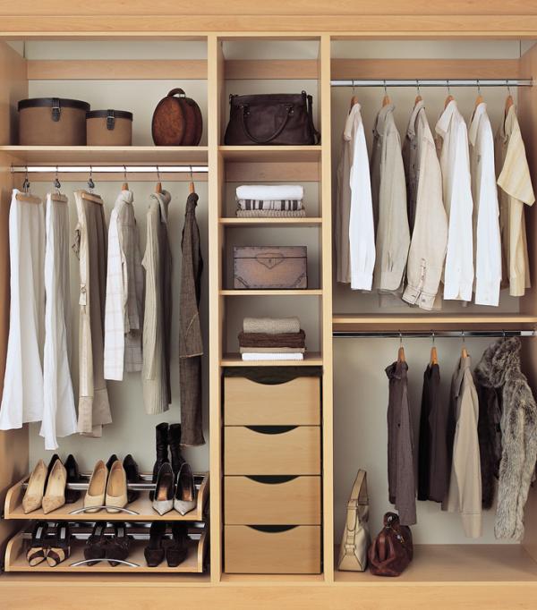 Wie organisiere ich meine Garderobe?