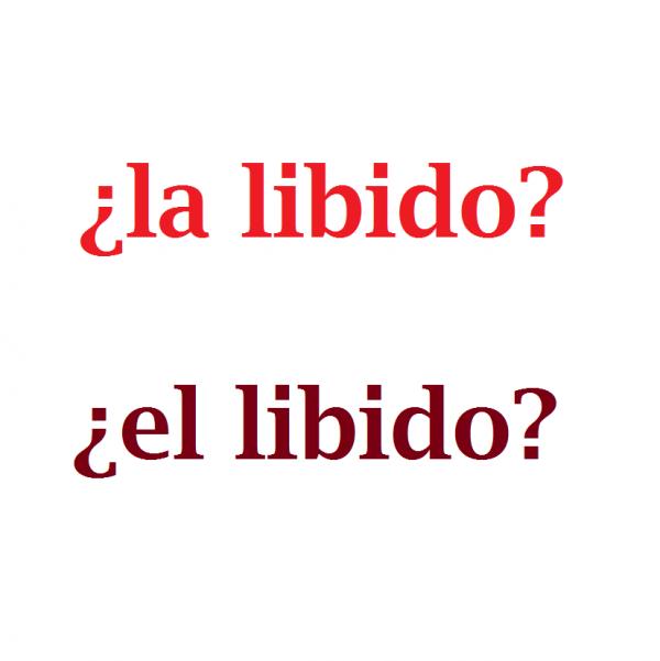 Wie Libido oder Libido gesagt wird