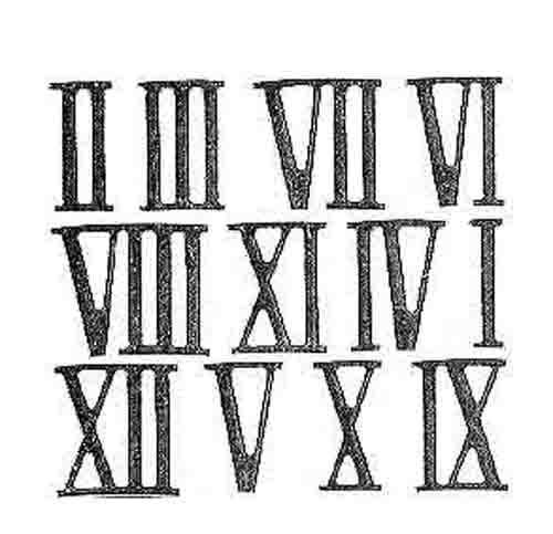 Wie sind die römischen Ziffern?