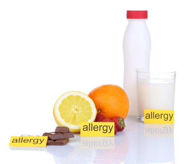 Was sind die Symptome von Nahrungsmittelallergien?