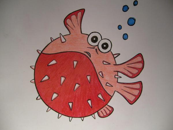 Wie man einen Pufferfisch zeichnet
