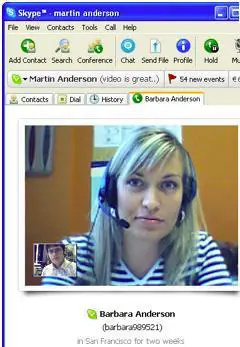 Wie bekomme ich ein Profil einer Person über Skype?