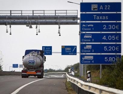 Wie man für eine Autobahn in Portugal zahlt