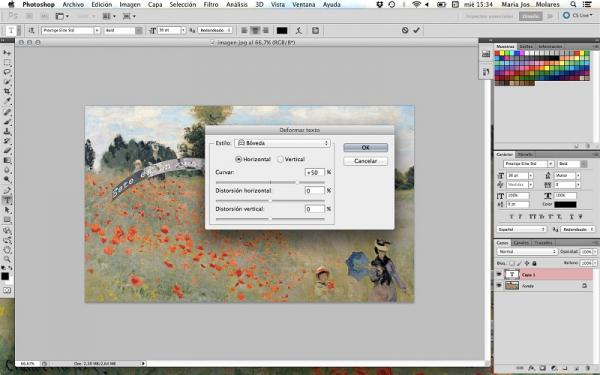 Wie man Text in ein Bild in Photoshop einfügt