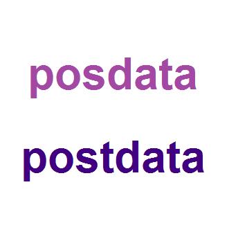Wie man Postscript oder Postdata schreibt