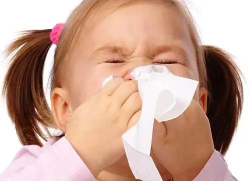 Wie man einem Kind beibringt, seine Nase zu wischen