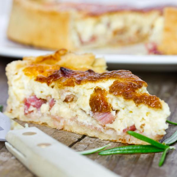 Wie man eine Quiche Lorraine macht