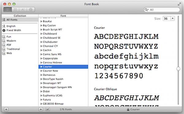 Wie installiere ich Schriftarten auf Mac?