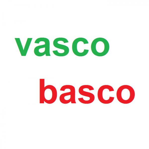 Wie schreibt man Baskisch oder Basco?