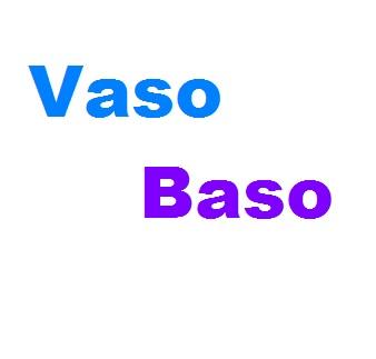 Wie schreibt man Glas oder Baso?
