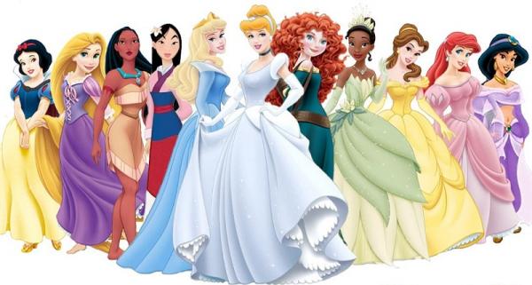 Wie heißen die Disney Prinzessinnen?