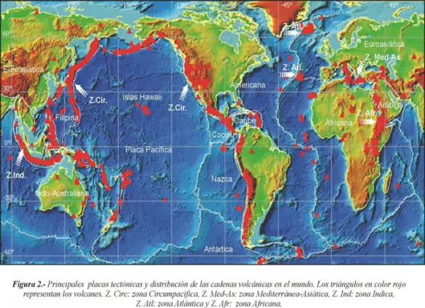 Was sind die vulkanischen Gebiete der Welt?