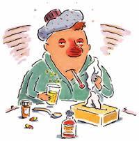 Wie man eine Grippe von einer Erkältung unterscheidet
