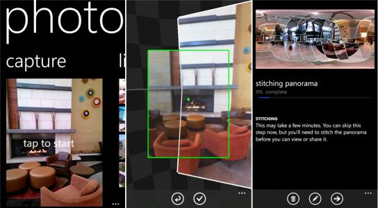 Wie man Panoramafotos in Windows Phone 8 erstellt