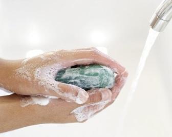 Tricks, um Hände zu reinigen