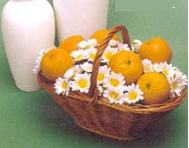 Wie man künstliche Orangen herstellt