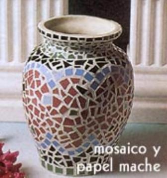 Wie man ein Mosaik in einer Vase macht