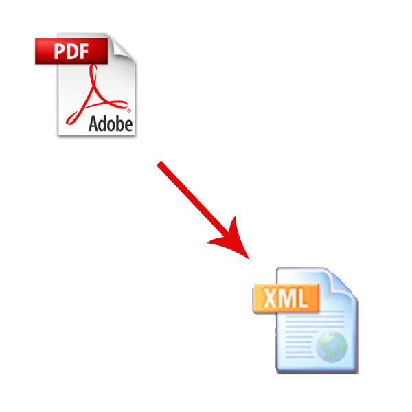 Wie man PDF-Dateien in XML konvertiert