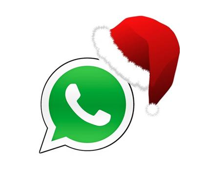 Wie gratuliert man Weihnachten zu WhatsApp?