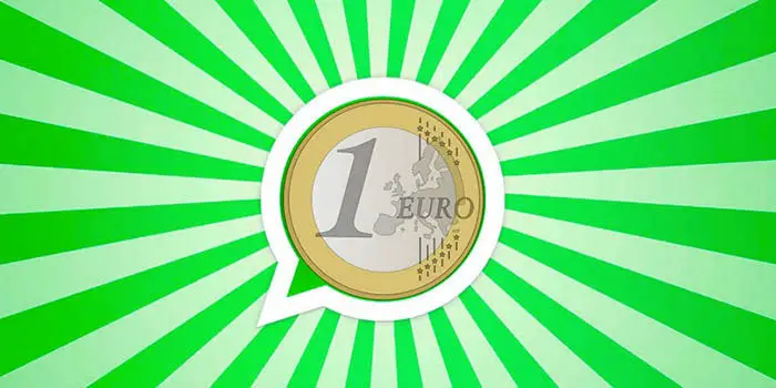 1 euro WhatsApp