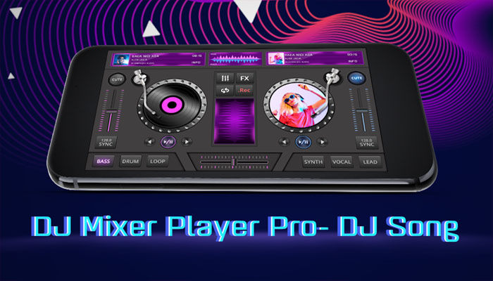 3D DJ-Mixer-Musik