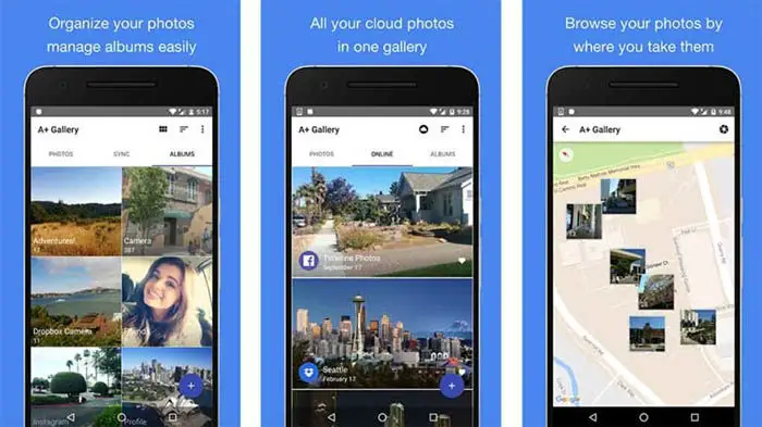 A + Galerie für Android