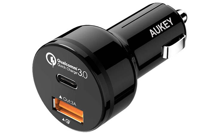 AUKEY USB C-Autoladegerät