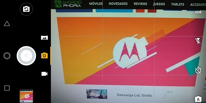 Actualización cámara motorola