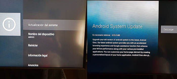 Aktualisieren Sie die Xiaomi Mi Box auf Android Oreo