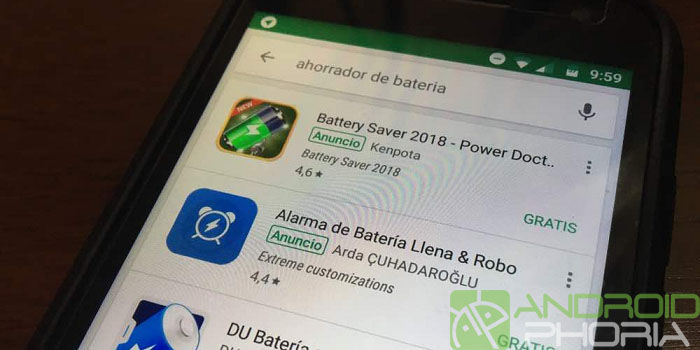 Ahorrador de batería para Android