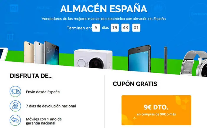 AliExpress Store Spanien