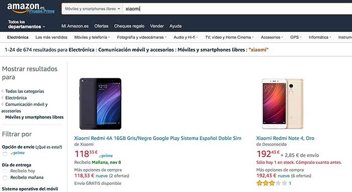 Amazon kehrt zurück, um Xiaomi zu verkaufen