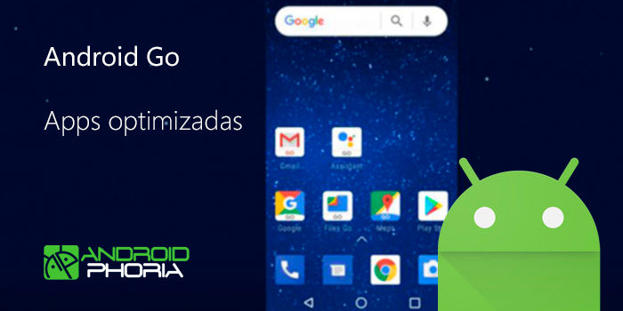 Android Go aplicaciones optimizadas