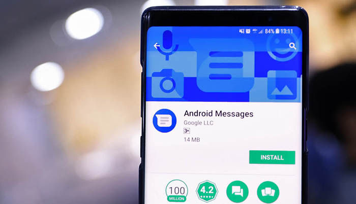 Android-Nachrichten werden zum Chat