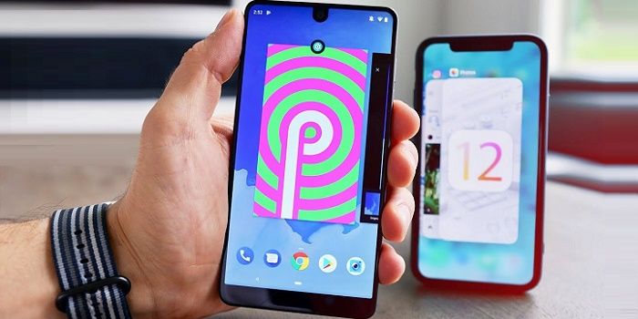 Android P vs iOS 12 diferencias