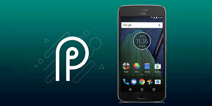 Android Pie für Moto G5