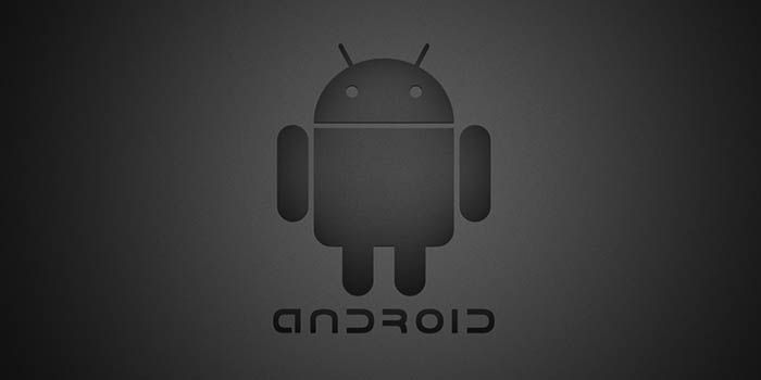 Android schwarz und weiß